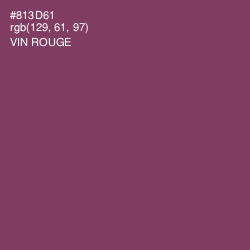 #813D61 - Vin Rouge Color Image
