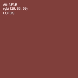 #813F3B - Lotus Color Image