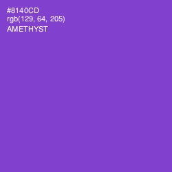 #8140CD - Amethyst Color Image