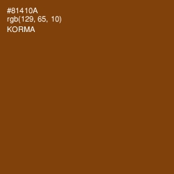 #81410A - Korma Color Image