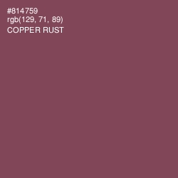 #814759 - Copper Rust Color Image