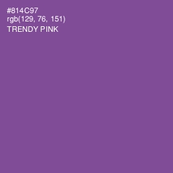 #814C97 - Trendy Pink Color Image