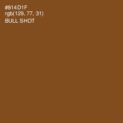 #814D1F - Bull Shot Color Image