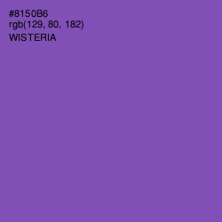 #8150B6 - Wisteria Color Image