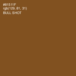 #81511F - Bull Shot Color Image