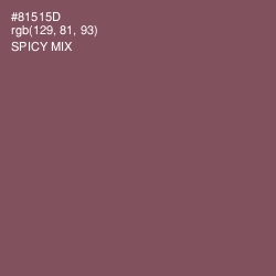 #81515D - Spicy Mix Color Image