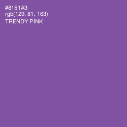 #8151A3 - Trendy Pink Color Image