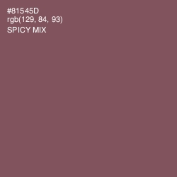 #81545D - Spicy Mix Color Image