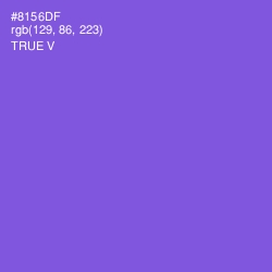 #8156DF - True V Color Image