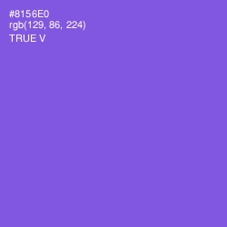 #8156E0 - True V Color Image