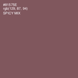 #81575E - Spicy Mix Color Image