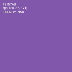 #8157AB - Trendy Pink Color Image