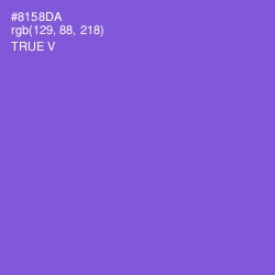 #8158DA - True V Color Image