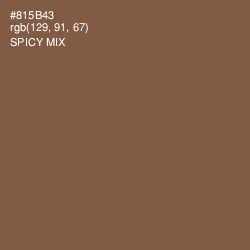 #815B43 - Spicy Mix Color Image