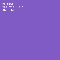 #815BC5 - Amethyst Color Image