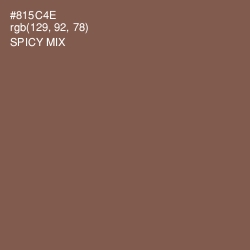 #815C4E - Spicy Mix Color Image