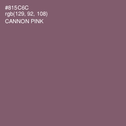 #815C6C - Cannon Pink Color Image