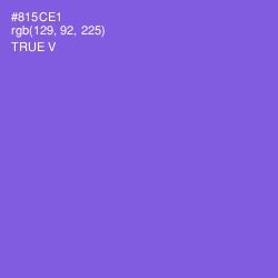 #815CE1 - True V Color Image