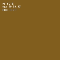 #815D1E - Bull Shot Color Image