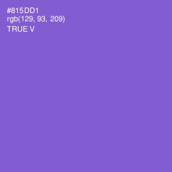 #815DD1 - True V Color Image