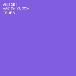 #815DE1 - True V Color Image