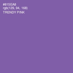 #815EA8 - Trendy Pink Color Image