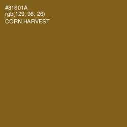 #81601A - Corn Harvest Color Image