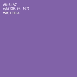 #8161A7 - Wisteria Color Image