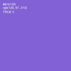 #8161D5 - True V Color Image
