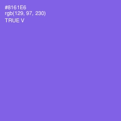 #8161E6 - True V Color Image