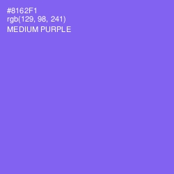 #8162F1 - Medium Purple Color Image