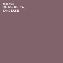 #81646B - Sand Dune Color Image