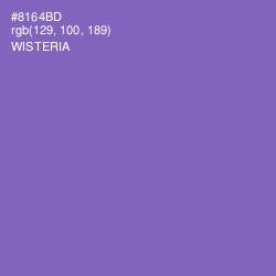 #8164BD - Wisteria Color Image