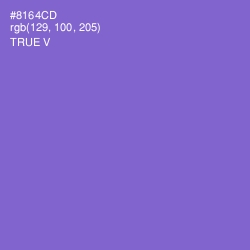 #8164CD - True V Color Image