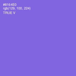 #8164E0 - True V Color Image