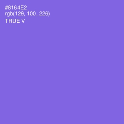 #8164E2 - True V Color Image