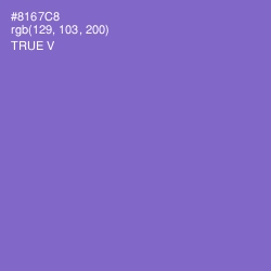 #8167C8 - True V Color Image