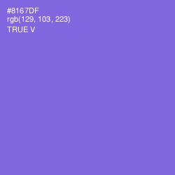 #8167DF - True V Color Image