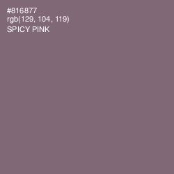 #816877 - Spicy Pink Color Image