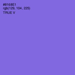 #8168E1 - True V Color Image