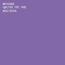 #8169A8 - Wisteria Color Image