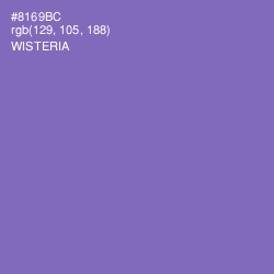 #8169BC - Wisteria Color Image