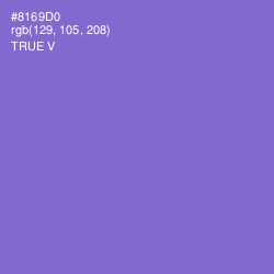 #8169D0 - True V Color Image
