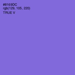 #8169DC - True V Color Image