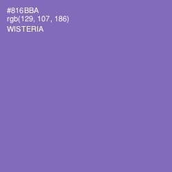 #816BBA - Wisteria Color Image