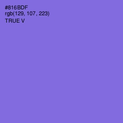 #816BDF - True V Color Image