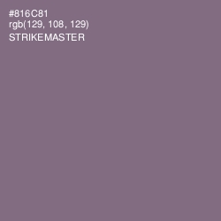 #816C81 - Strikemaster Color Image