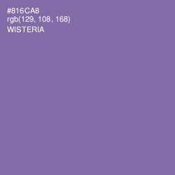 #816CA8 - Wisteria Color Image