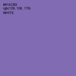 #816CB3 - Wisteria Color Image