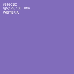 #816CBC - Wisteria Color Image